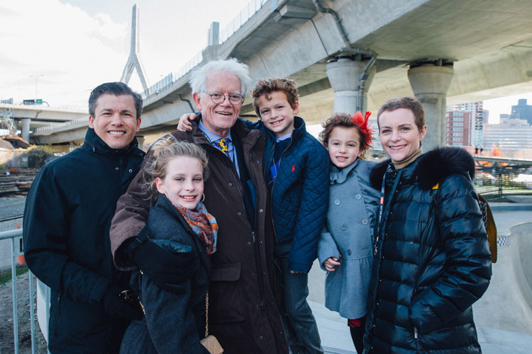 Peter Lynch and Family