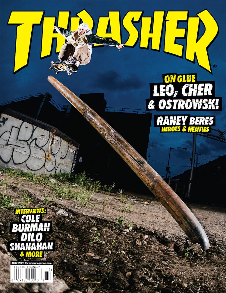 John Shanahan Cover November 2020 Thrasher Magazine 2000px