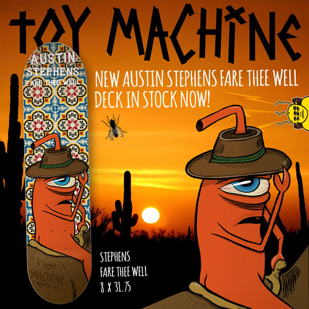Toy Machine Austin Stephens Farewell Deck
