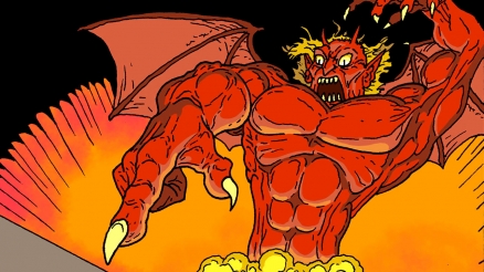 "The Ditch Diablo" comic book