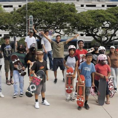 Super Skate Posse Giveback 5: <b class='highlight'>APB</b> SKATESHOP in Honolulu