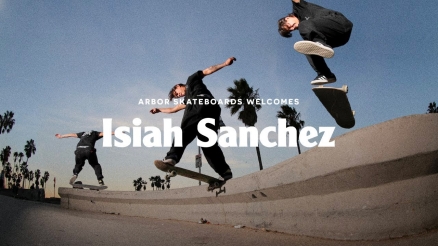 Arbor Skateboards Welcomes Isiah Sanchez