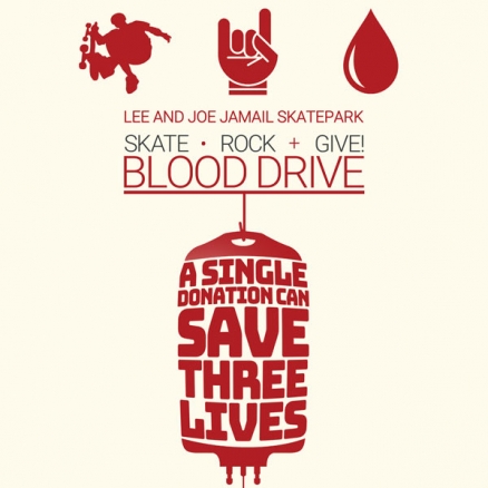 Skate, Rock and Give! Blood Drive