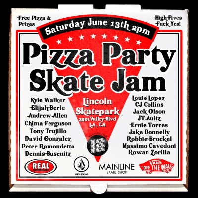Pizza Party Skate Jam