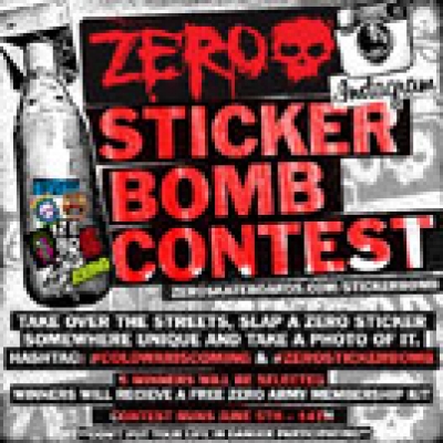 Zero Sticker Bomb Contest