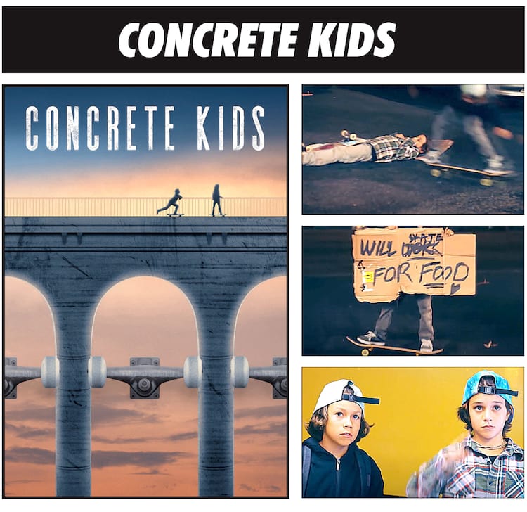Skate Movies Concrete Kids new