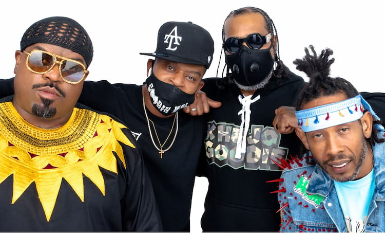 Goodie Mob interview group photo
