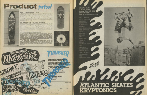 NOS Thrasher Magazine December 1988 with acid free, archival