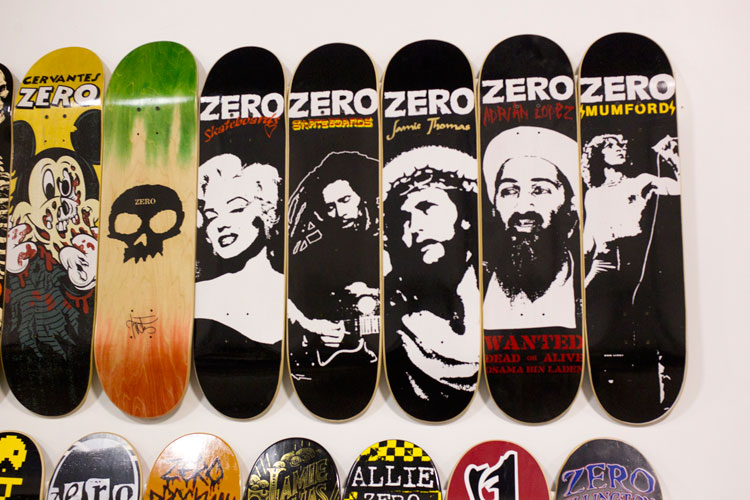 Nos Zero Adrian Lopez Osama Bin Laden Skateboard Deck 136582385