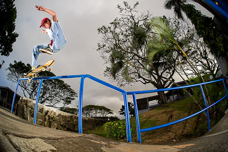 Johan Stuckey front shuv crook bump to rail Hawaii DZ 750px