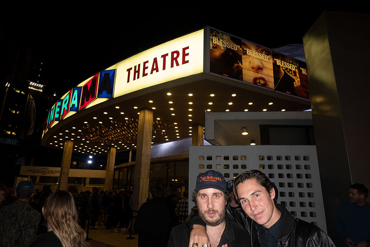 23 With lines forming from every angle Bill and Elijah are loving the marquee. photo Atiba 750px