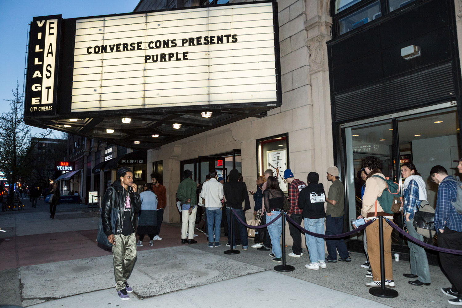 converse purple premiere