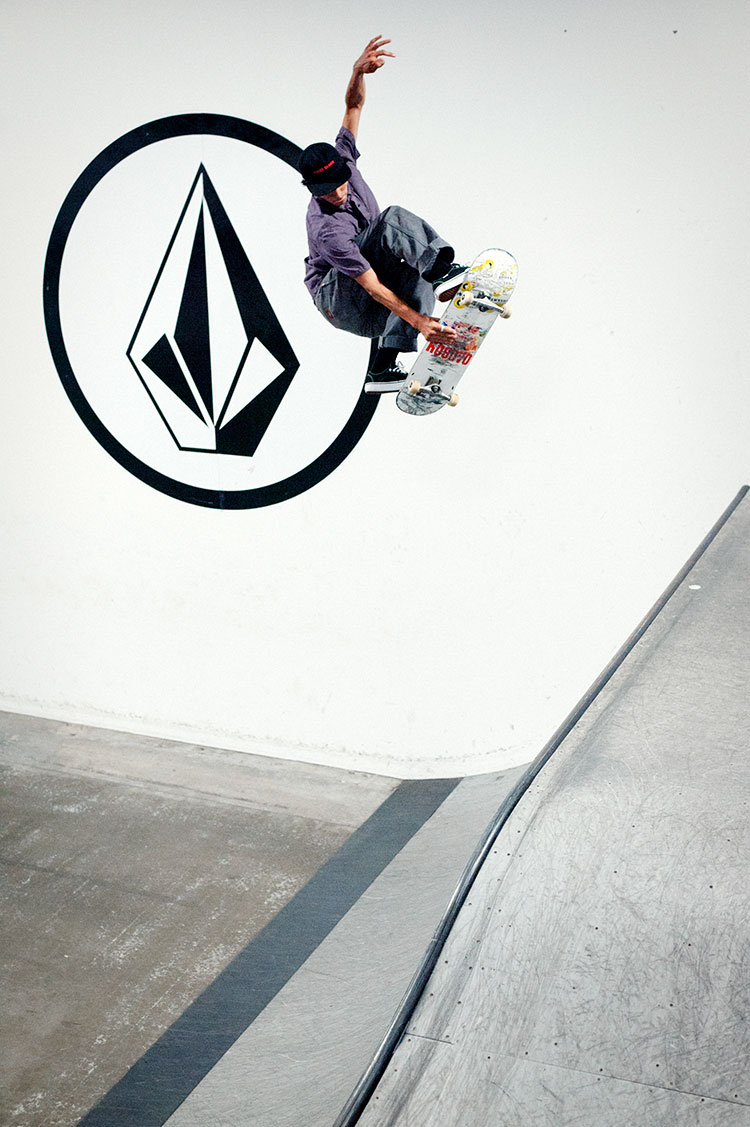 VOLCOM STONE Poster Grant Taylor Skateboard 2 SIDE Logo 