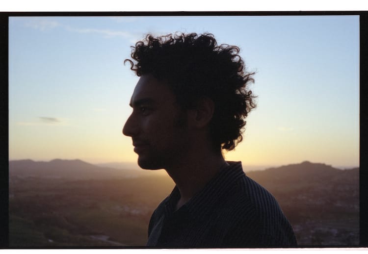 Corey Glick Portrait San Bernardino Hike Sunset Silhouette 02 2020 STOLLING