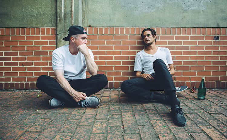 Rest in Power. Keith Hufnagel and Dylan Reider portrait <br><br>Photo: Kelly
