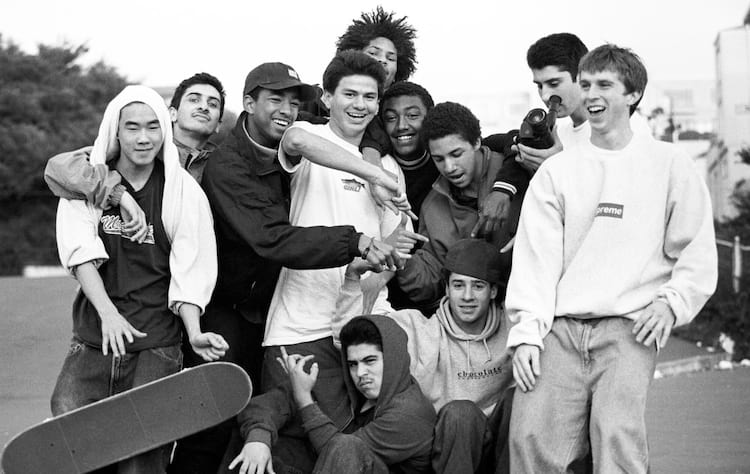 HUF FTC Black and White Group Photo