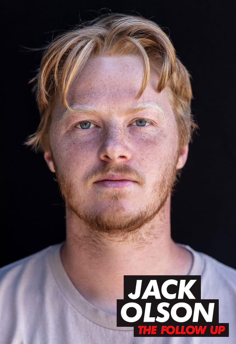 Jack Olson Follow UP Portrait Title