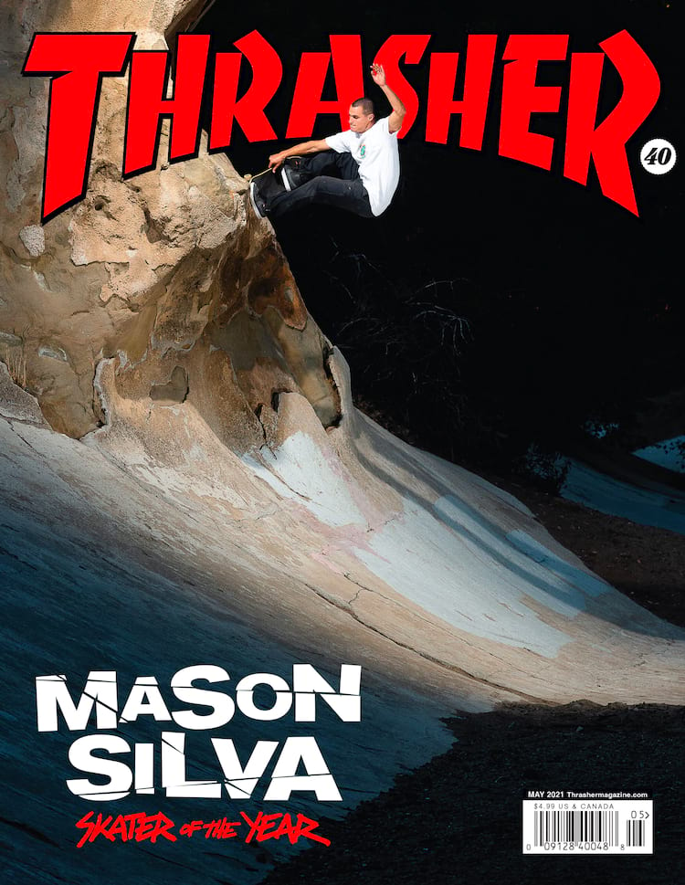 Thrasher Cover Mason Silva 2021 2000
