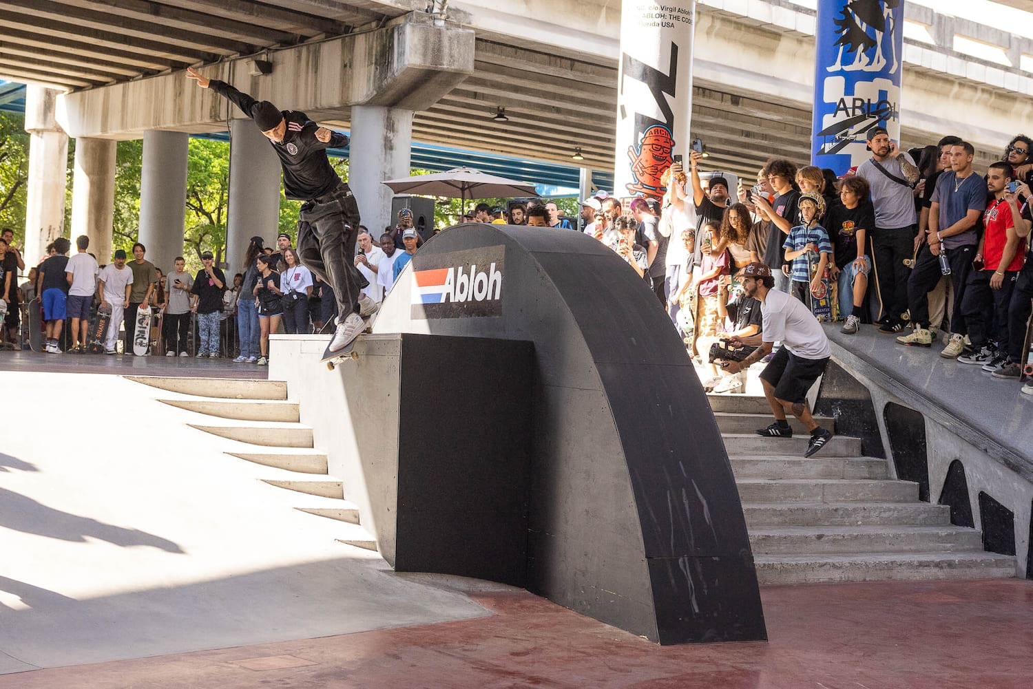 Get a Ramp-Side Look at the First Annual Abloh Skateboarding