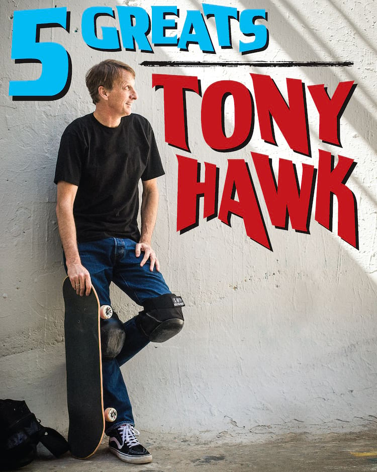 5 Greats Tony Hawk Header 2000