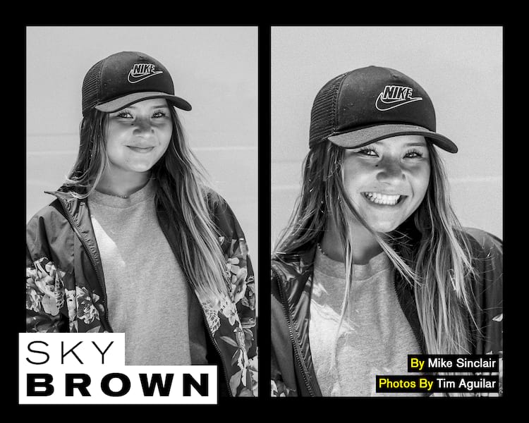 Sky Brown Interview Header Nike SB Bag Full of Tricks 2000