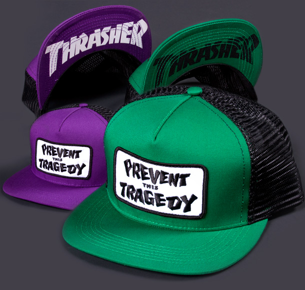 Purple thrasher hat online
