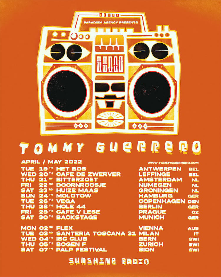 Tommy G Tour FLyer 2000