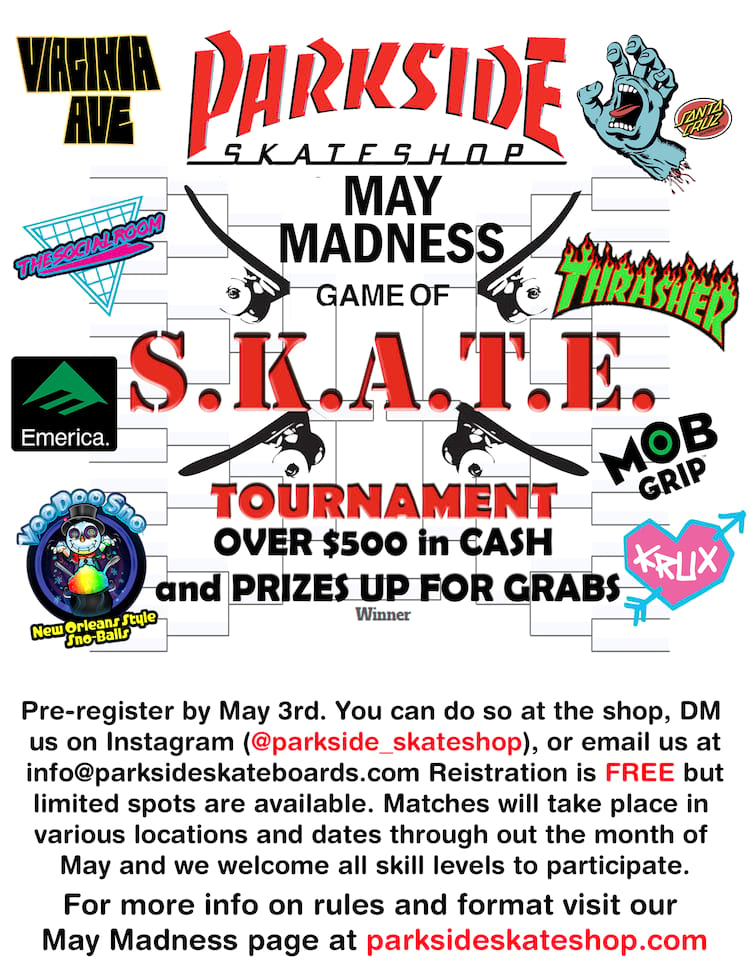 May Madness game of SKATE 2000