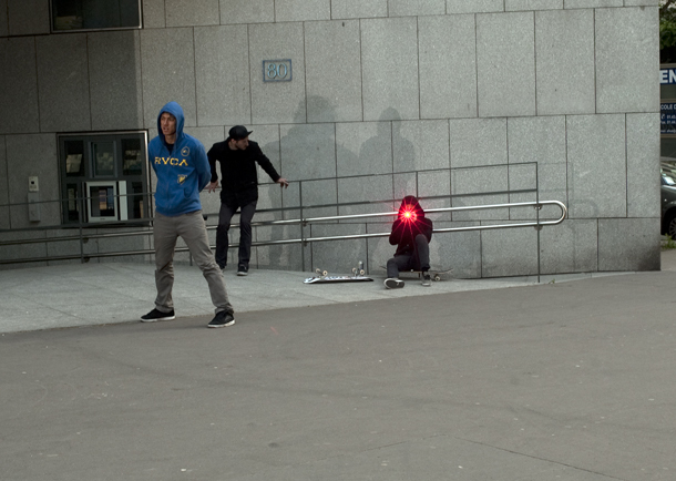 Burnout: Panama Jack Rides a Longboard