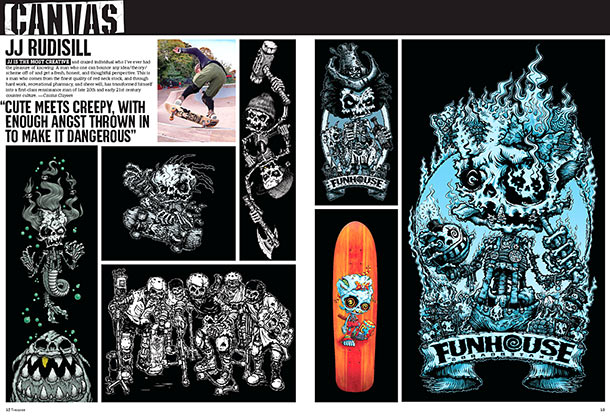 thrasher skate art