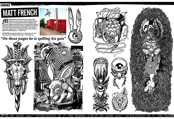 Thrasher Magazine Thrasher Canvas Three Decades of Skate Art