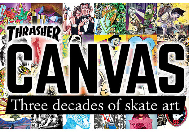 thrasher skate art