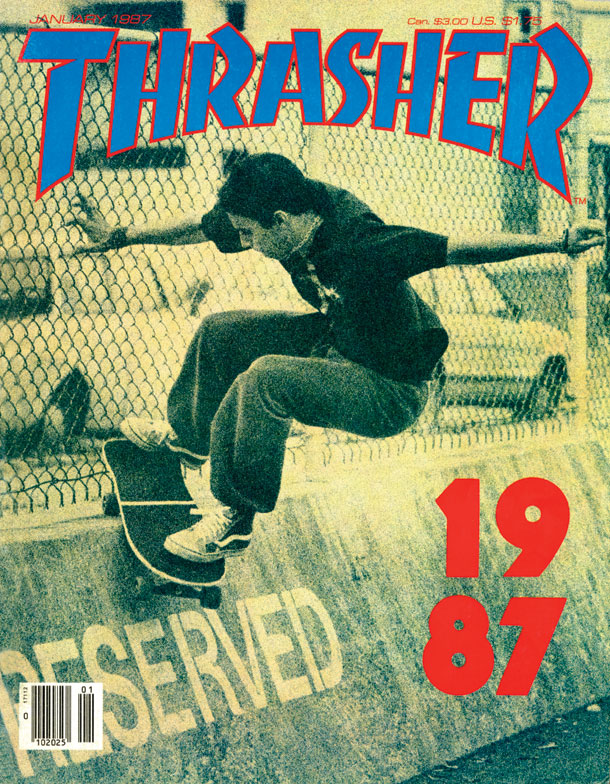 Thrasher Magazine - January 1987