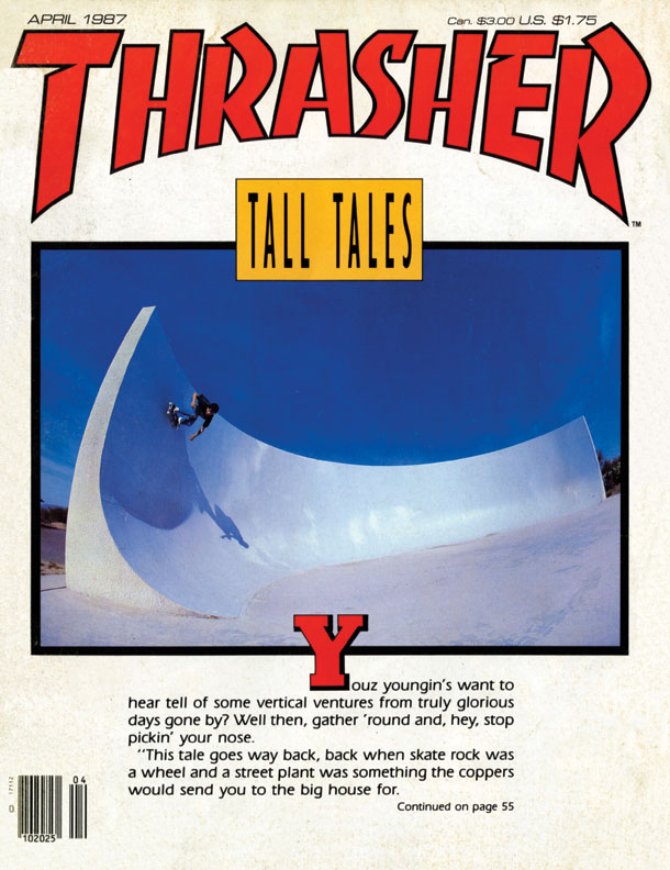 Thrasher Magazine April 1987