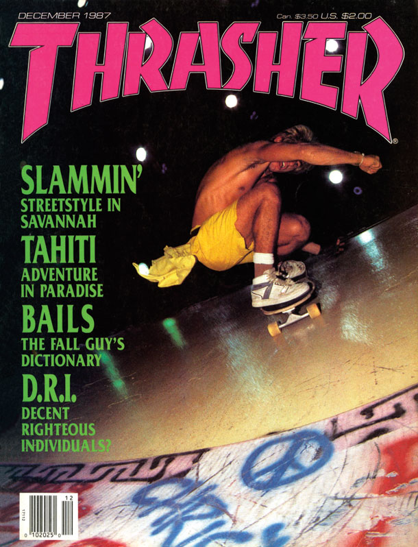 Thrasher Magazine - December 1987