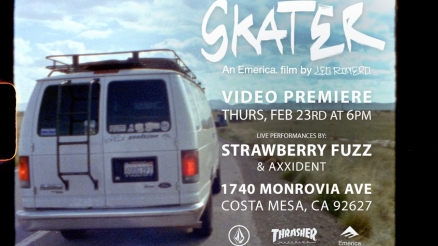 <span class='eventDate'>February 23, 2023</span><style>.eventDate {font-size:14px;color:rgb(150,150,150);font-weight:bold;}</style><br />Emerica&#039;s &quot;Skater&quot; Film by Leo Romero Premiere