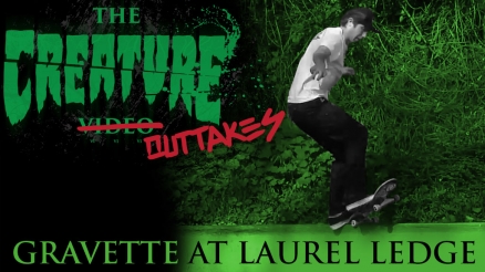 The Creature Video Outtakes: Gravette @ Laurel Ledge