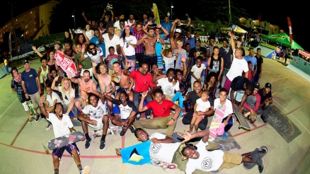 One Movement Skate Contest in Barbados