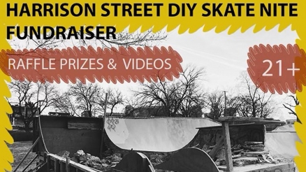 <span class='eventDate'>March 11, 2024</span><style>.eventDate {font-size:14px;color:rgb(150,150,150);font-weight:bold;}</style><br />Harrison Street DIY Skate Nite Fundraiser
