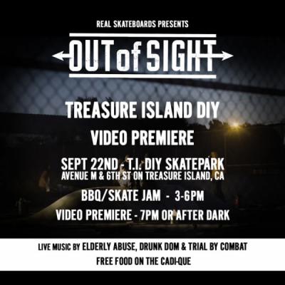 Out of Sight: Treasure Island DIY Premiere