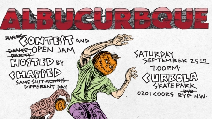 <span class='eventDate'>September 25, 2021</span><style>.eventDate {font-size:14px;color:rgb(150,150,150);font-weight:bold;}</style><br />Chapped&#039;s ALBUCURBQUE Contest
