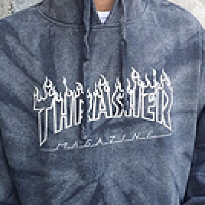  Silver Flame Logo Hoodie in the store