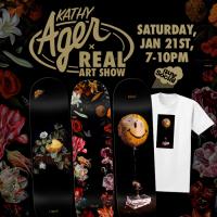 Kathy Ager X Real X Antisocial Art Show