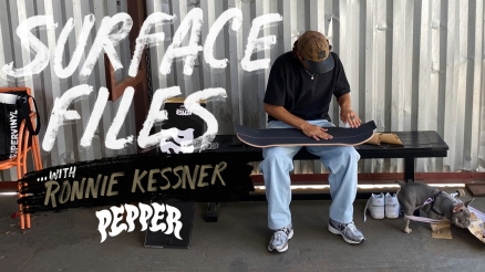 Ronnie Kessner&#039;s &quot;Surface Files&quot; Pepper Grip Video
