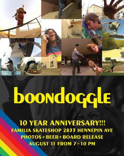 <span class='eventDate'>August 11, 2018</span><style>.eventDate {font-size:14px;color:rgb(150,150,150);font-weight:bold;}</style><br />&quot;Boondoggle&quot; 10 Year Anniversary