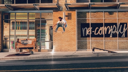 No-Comply: “IT’S ALL DOWNHILL FROM HERE” Photos