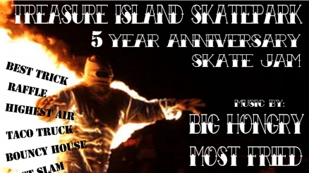 <span class='eventDate'>March 27, 2022</span><style>.eventDate {font-size:14px;color:rgb(150,150,150);font-weight:bold;}</style><br />Treasure Island Five Year Anniversary