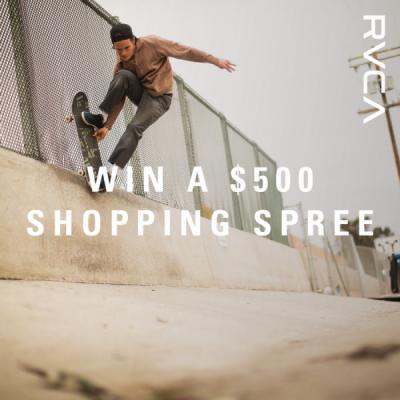 RVCA $500 Giftcard Giveaway