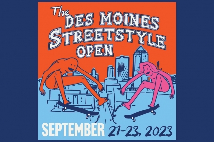 <span class='eventDate'>September 21, 2023 - September 23, 2023</span><style>.eventDate {font-size:14px;color:rgb(150,150,150);font-weight:bold;}</style><br />Des Moines Streetstyle Open Event