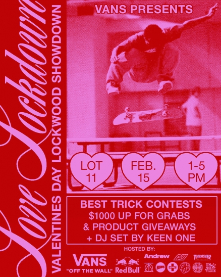 <span class='eventDate'>February 15, 2020</span><style>.eventDate {font-size:14px;color:rgb(150,150,150);font-weight:bold;}</style><br />Valentine&#039;s Day Lockwood Showdown